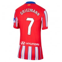 Atletico Madrid Antoine Griezmann #7 Fotballklær Hjemmedrakt Dame 2024-25 Kortermet